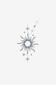 Soare Astral - tatuaj temporar Inklabs
